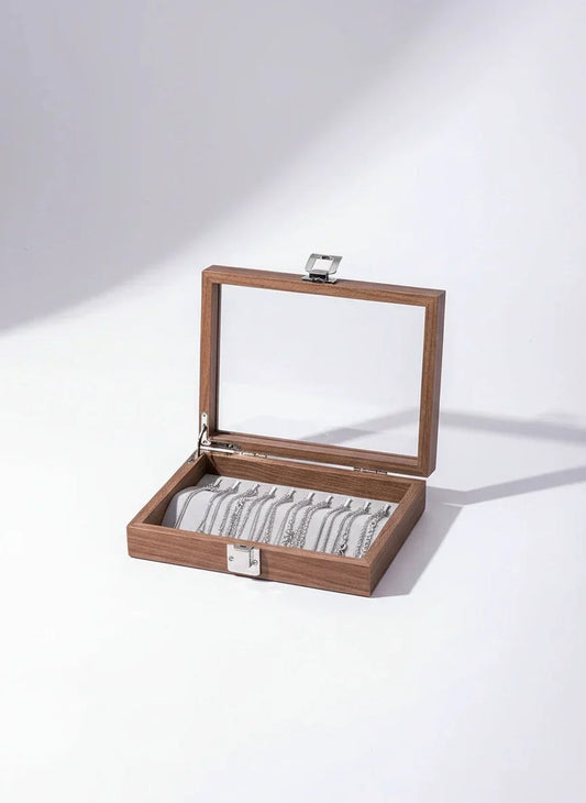 Boîte à bijoux bois naturel – Beauté pure