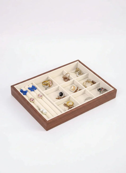 Boîte à bijoux chic – Bois noble