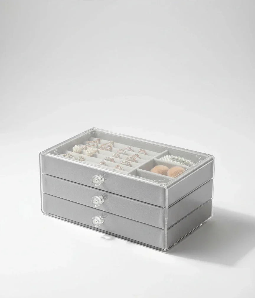 Boîte à bijoux discrète