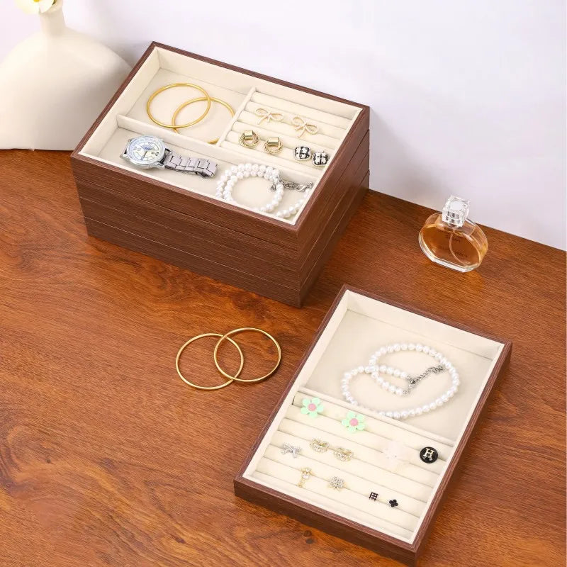 Boîte à bijoux chic – Bois noble