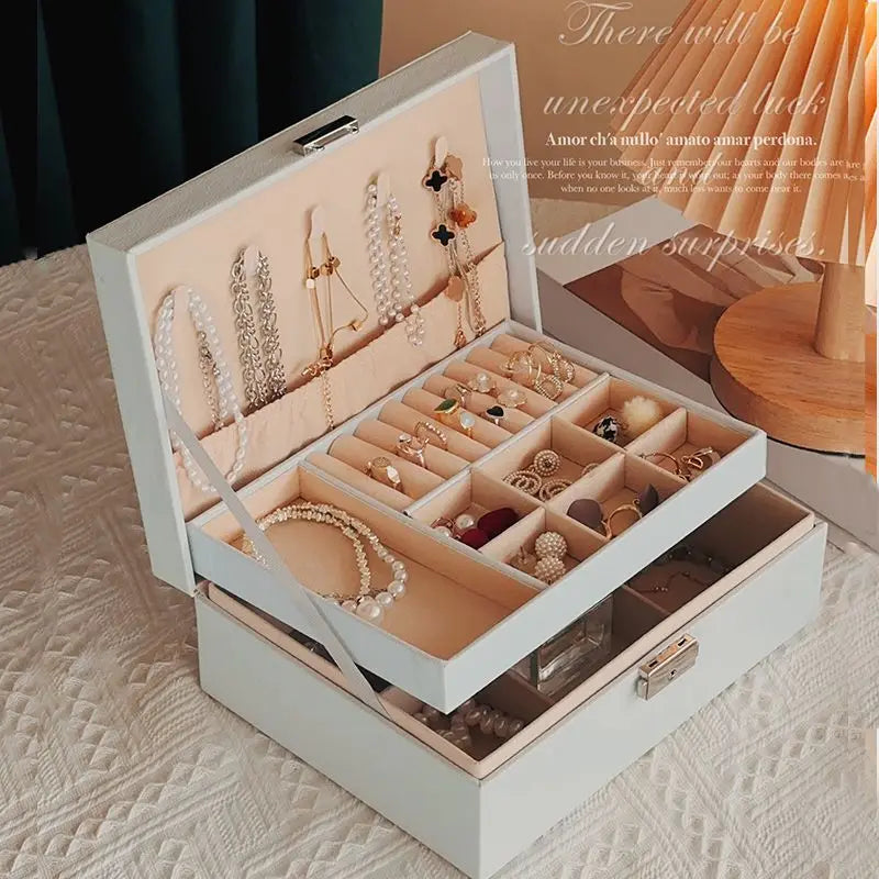 Grande boîte à bijoux design – Élégance et rangement